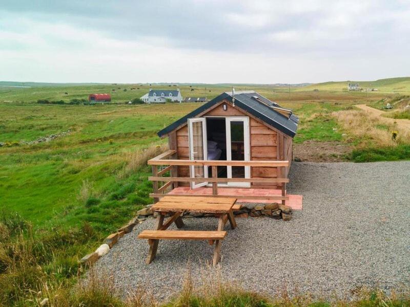 North Uist Lodges Tigharry Dış mekan fotoğraf